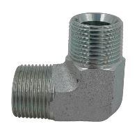 ADAPTADOR 90 M.NPT X M.NPT - 1/4-18 X 3/8-18 - 3/8X1/4CR-S