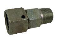 CORPO UNIAO RETA ACO FEMEA GIR. DKO PES. X MACHO NPTF TB 12MM M20X1,5