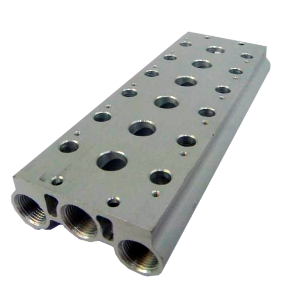 CJ BLOCO MANIFOLD PER 3/8 P/10 VAL 1/4 SERIE N18.000-N19.000