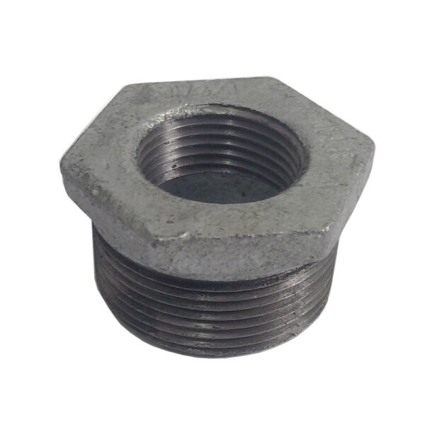BUCHA DE REDUCAO GALVANIZADO 2 X 1 1/4