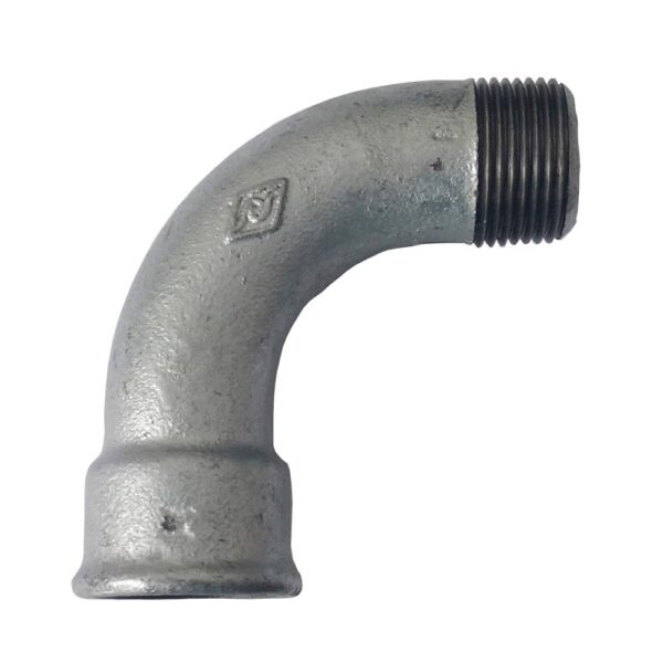 CURVA MACHO E FEMEA 1 GALVANIZADO - 122400733