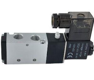 VALVULA SIMPLES SOLENOIDE 5/2 VIAS R.1/4
