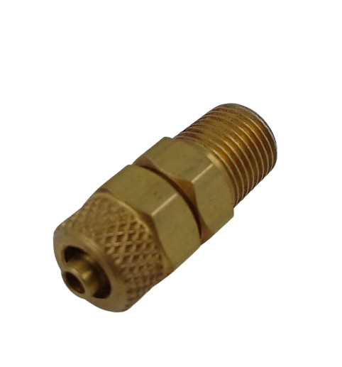 CONECTOR BICO MACHO NPT 6MM X 1/4