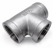 CONEXAO EM T ROSCA FEMEA DE 1/4 INOX 316