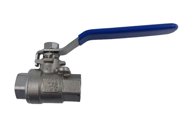 VALV.ESFERA 3/8 INOX 304 MONOBLOCO MANUAL