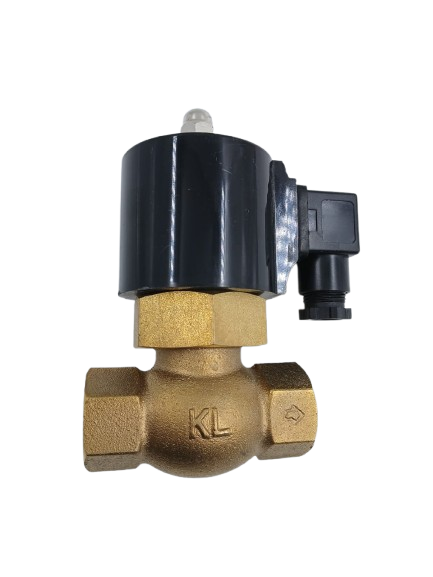VALVULA SOLENOIDE 2/2 VIAS PARA VAPOR ROSCA DE 3/4 BOBINA AC220
