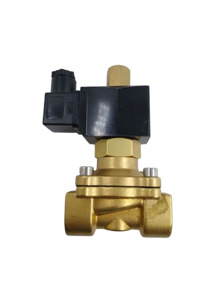 VALVULA SOLENOIDE 2/2 VIAS ROSCA DE 1/2 NORMAL ABERTA BOBINA 220AC