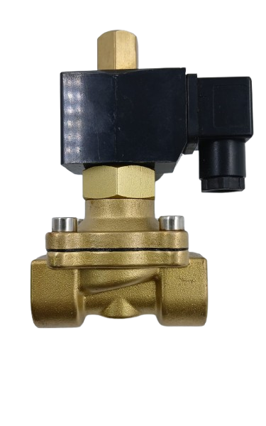 VALVULA SOLENOIDE 2/2 VIAS ROSCA DE 1/2 NORMAL ABERTA BOBINA 24DC