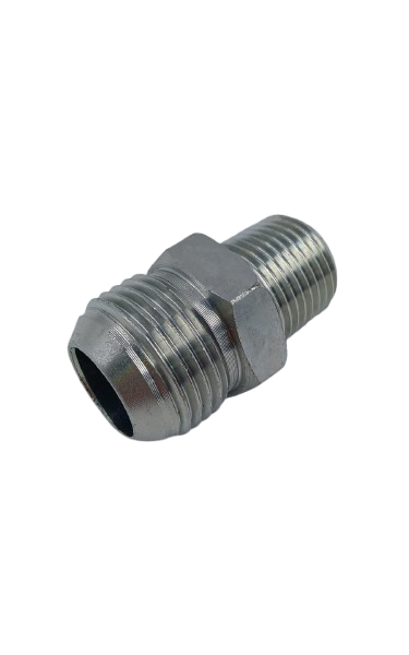 ADAPTADOR 1/2 NPT X 1.1/16 JIC ADAPTADOR RETO ACO MACHO 3/4 NPTX