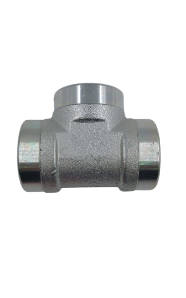 ADAPTADOR TEE ACO FEMEA 1 NPT