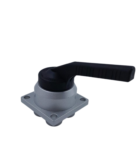VALVULA ROTATIVA 4/3 VIAS R.1/4