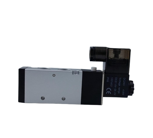 VALVULA SIMPLES SOLENOIDE 5/2 VIAS R.3/8 GHPC