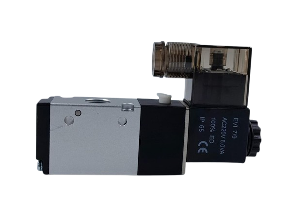 VALVULA SIMPLES SOLENOIDE 3/2 VIAS ROSCA 1/4.