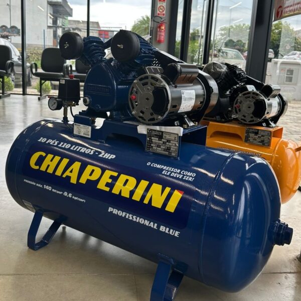 COMPR.AR 10PES BLUE RCH 110L C/MM 2HP 110/220V IP2 10BLUE