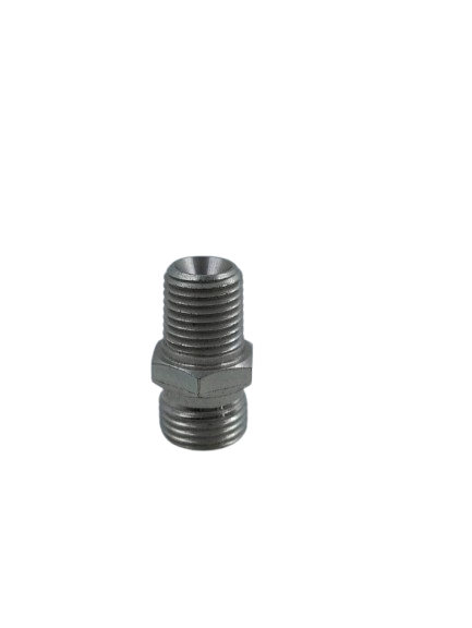 CONJ. UNIAO RETA - MACHO METR 24 TB LEVE X MACHO FIXO NPTF - TB 10MM M / GE10L1/4NPTCF